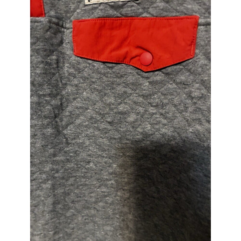 Patagonia Diamond Quilted Snap T Jacket Pullover Gray Women’s M 40th Anniversary - Picture 4 of 12